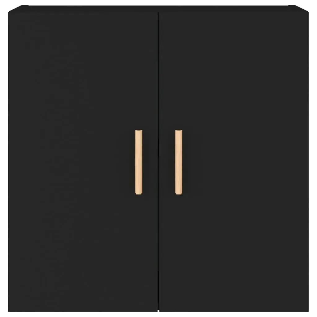 Wall Cabinet Black 60x30x60 cm Engineered Wood 812889