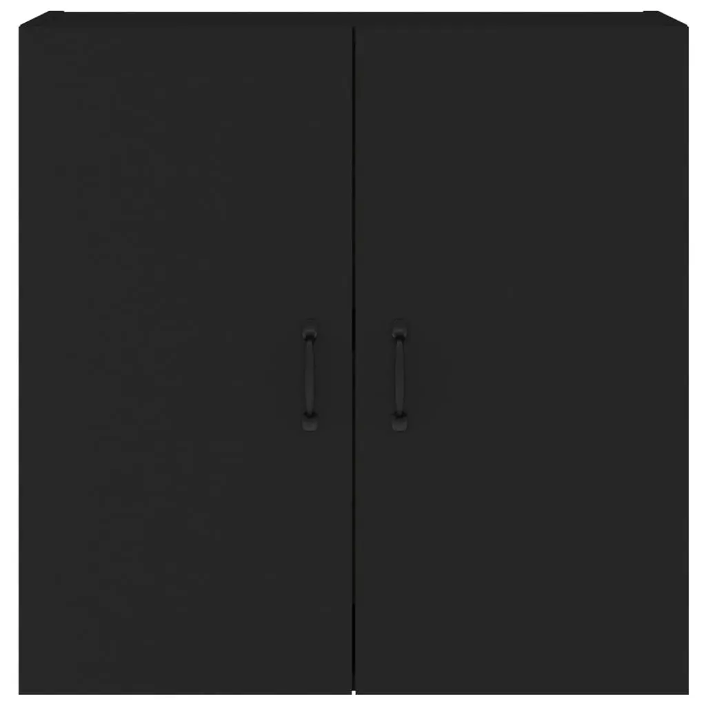 Wall Cabinet Black 60x31x60 cm Engineered Wood 812898