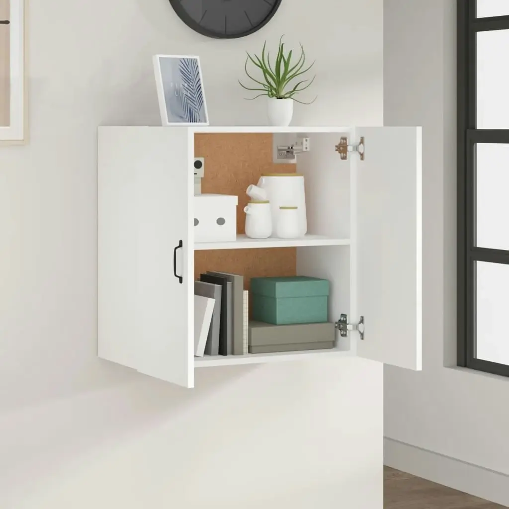 Wall Cabinet White 60x31x60 cm Engineered Wood 812897