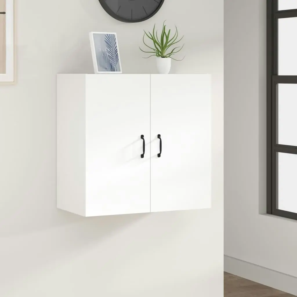 Wall Cabinet White 60x31x60 cm Engineered Wood 812897