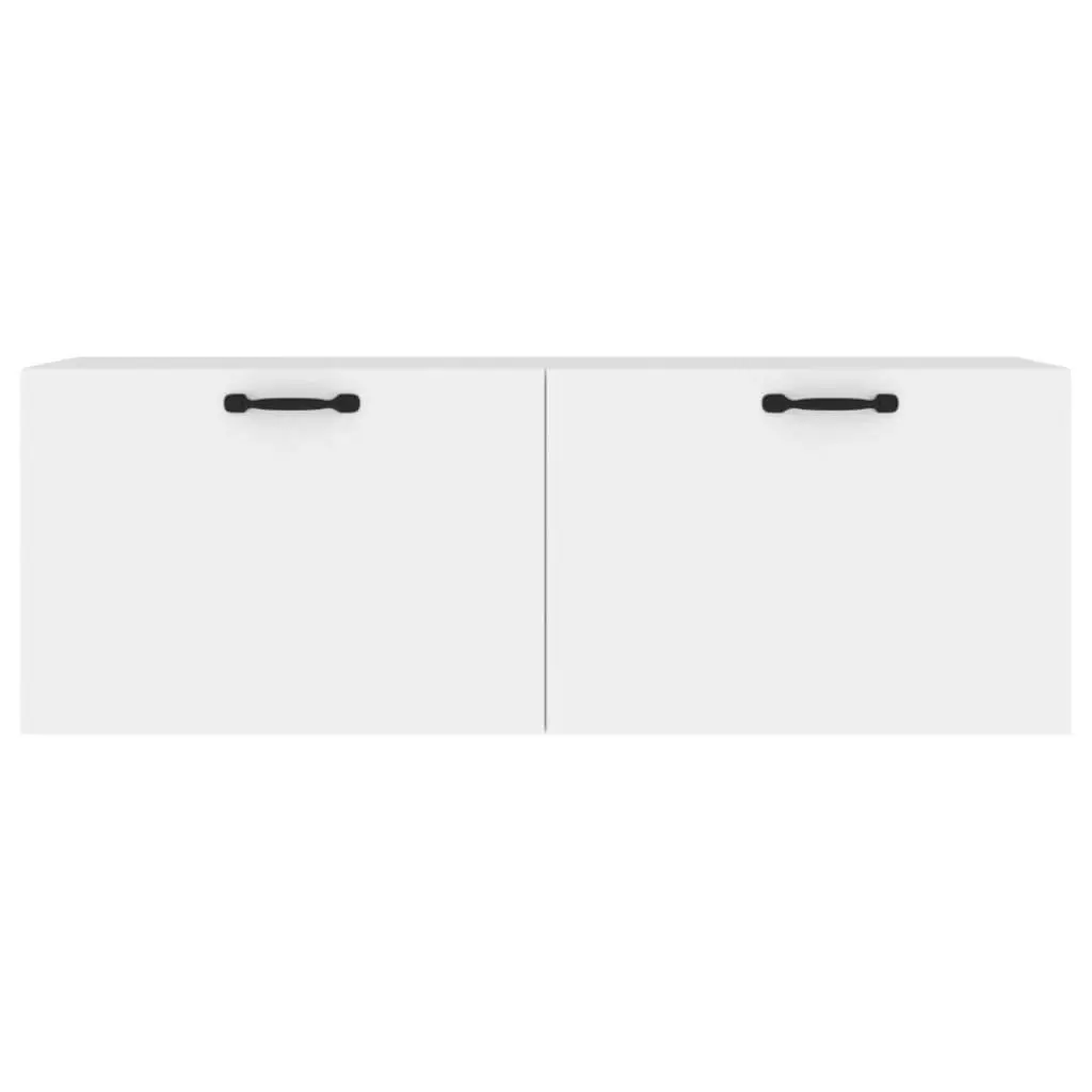 Wall Cabinet White 100x36.5x35 cm Engineered Wood 812951