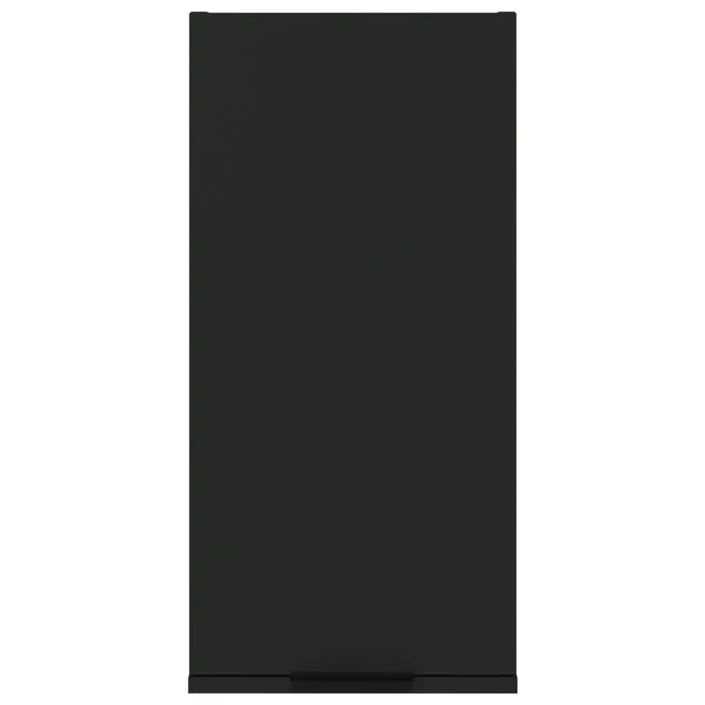 Wall-mounted Bathroom Cabinet Black 32x20x67 cm 811296