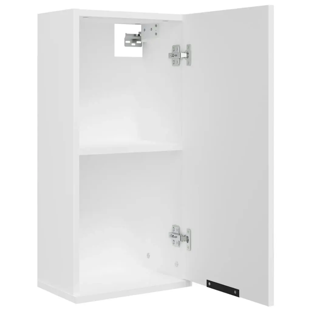 Wall-mounted Bathroom Cabinet White 32x20x67 cm 811295