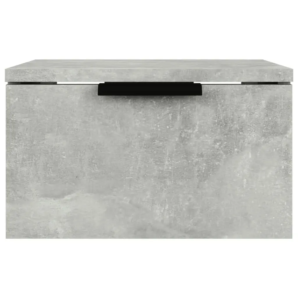 Wall-mounted Bedside Cabinets 2 pcs Concrete Grey 34x30x20 cm 811385