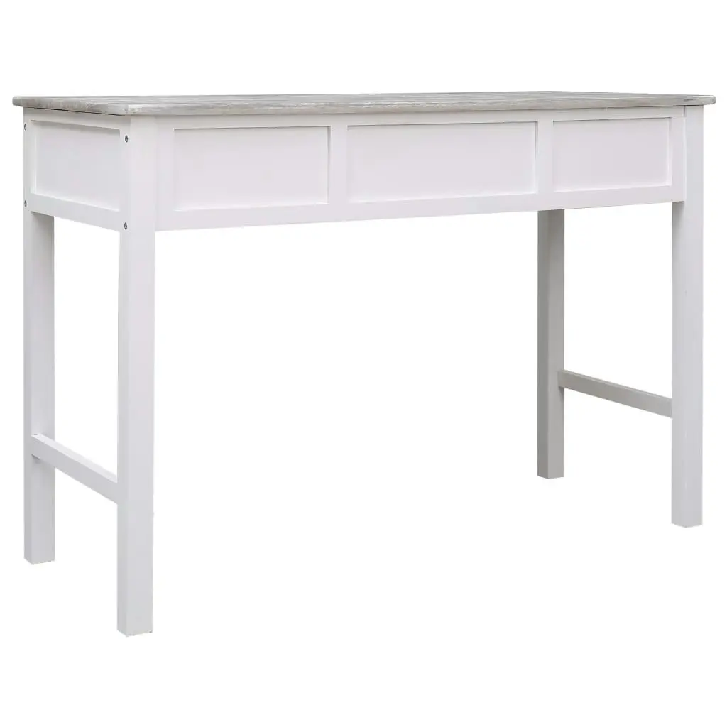 Writing Desk Grey 110x45x76 cm Wood 284153