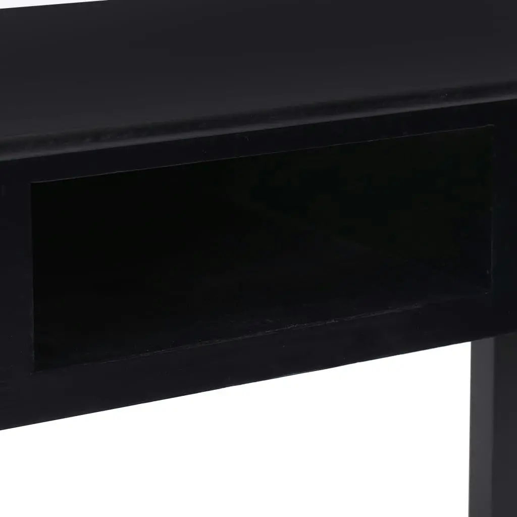 Writing Desk Black 110x45x76 cm Wood 284158