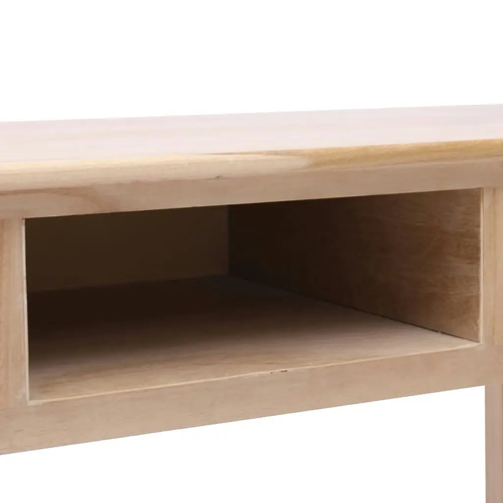 Writing Desk Natural 110x45x76 cm Wood 284159