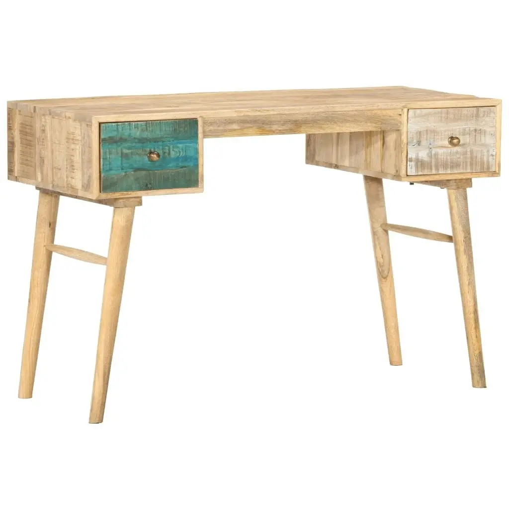 Desk 118x50x75 cm Solid Mango Wood 287366