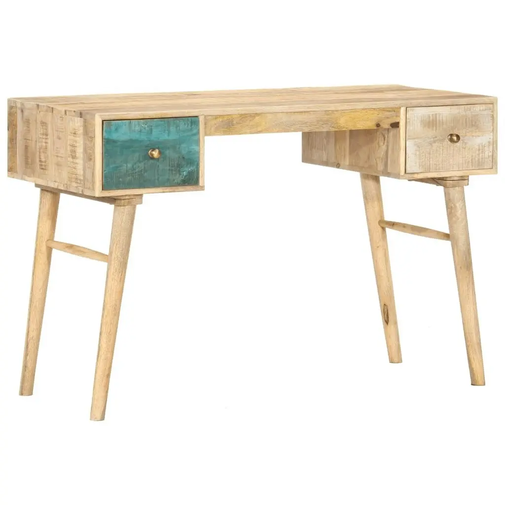 Desk 118x50x75 cm Solid Mango Wood 287366