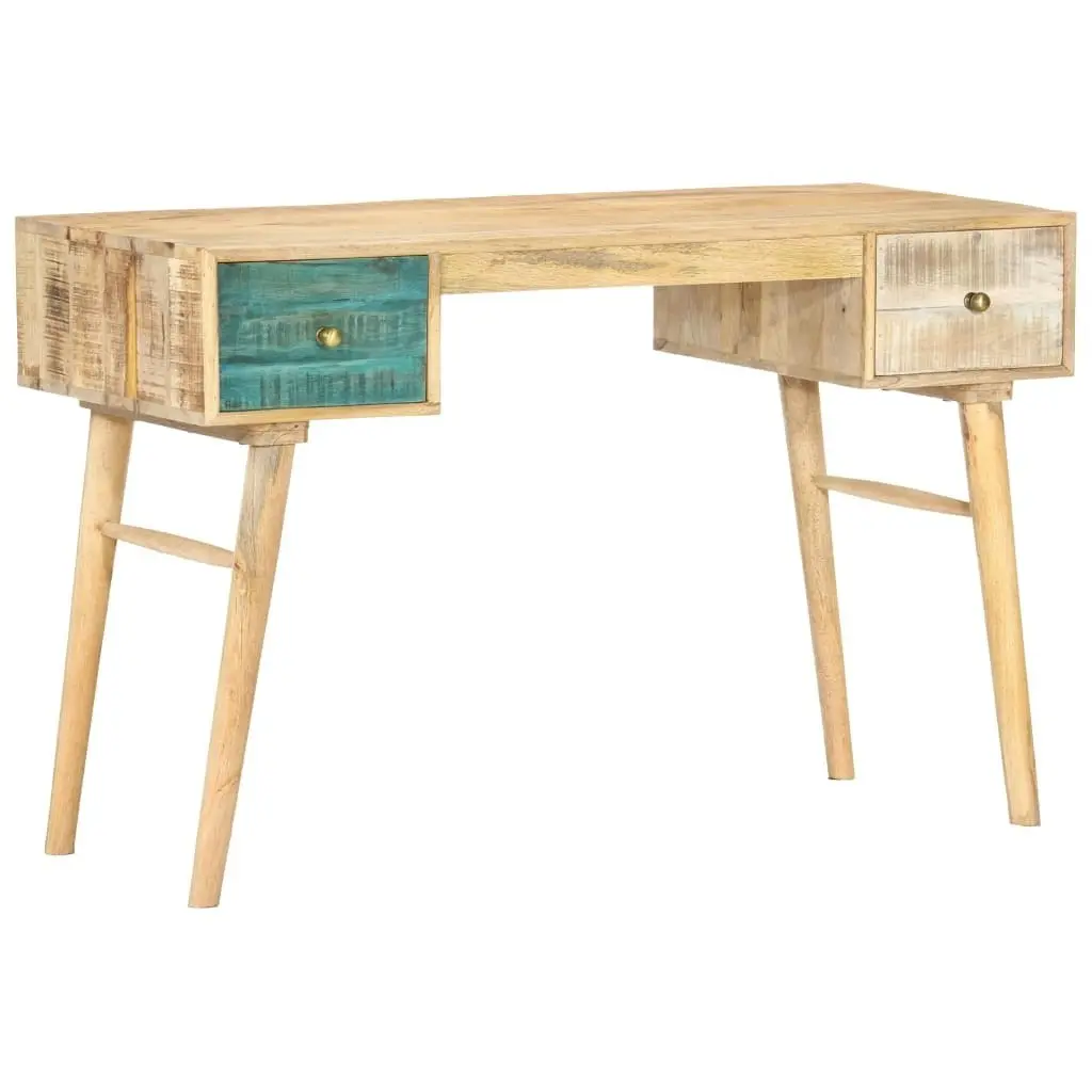 Desk 118x50x75 cm Solid Mango Wood 287366