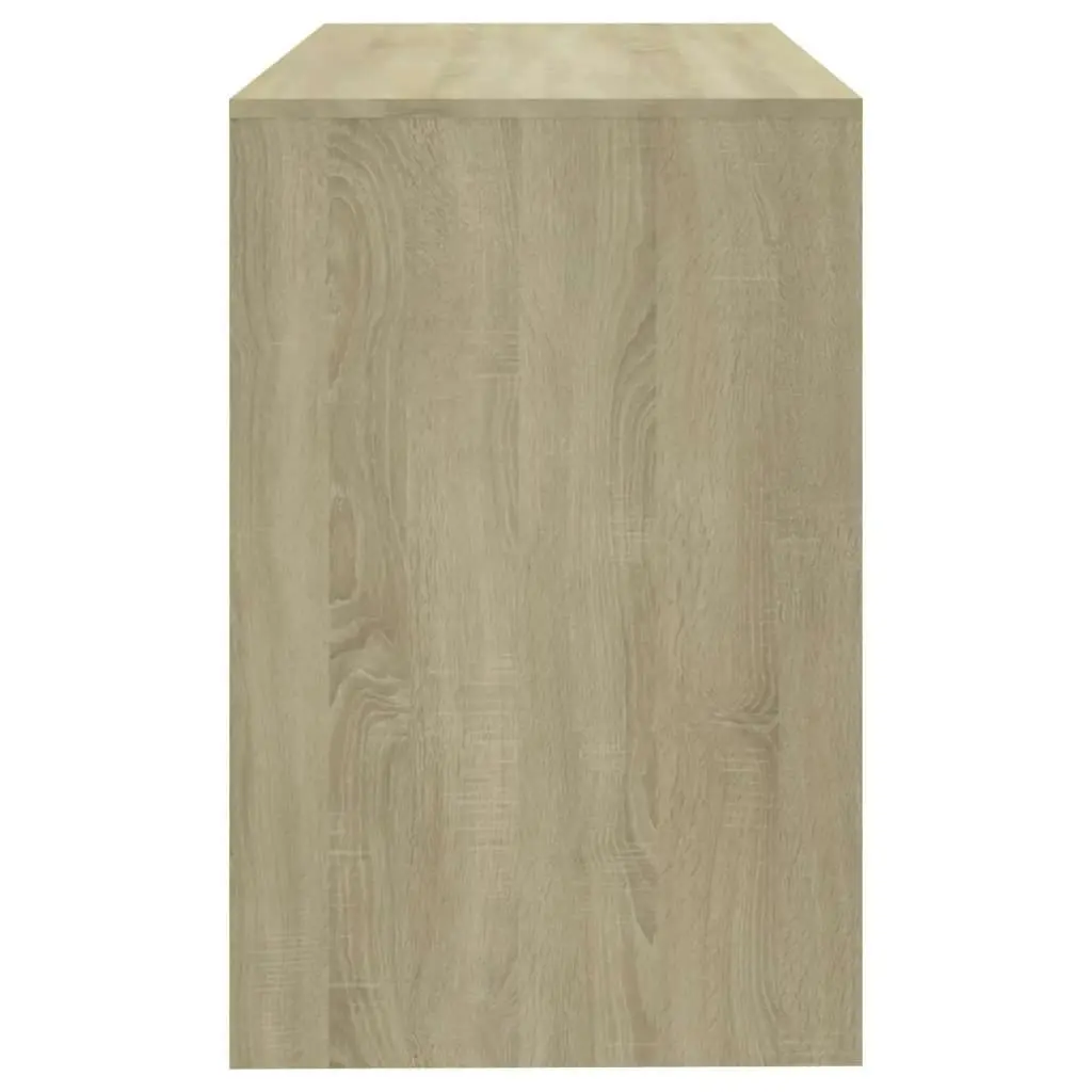 Desk Sonoma Oak 101x50x76.5 cm Engineered Wood 809560