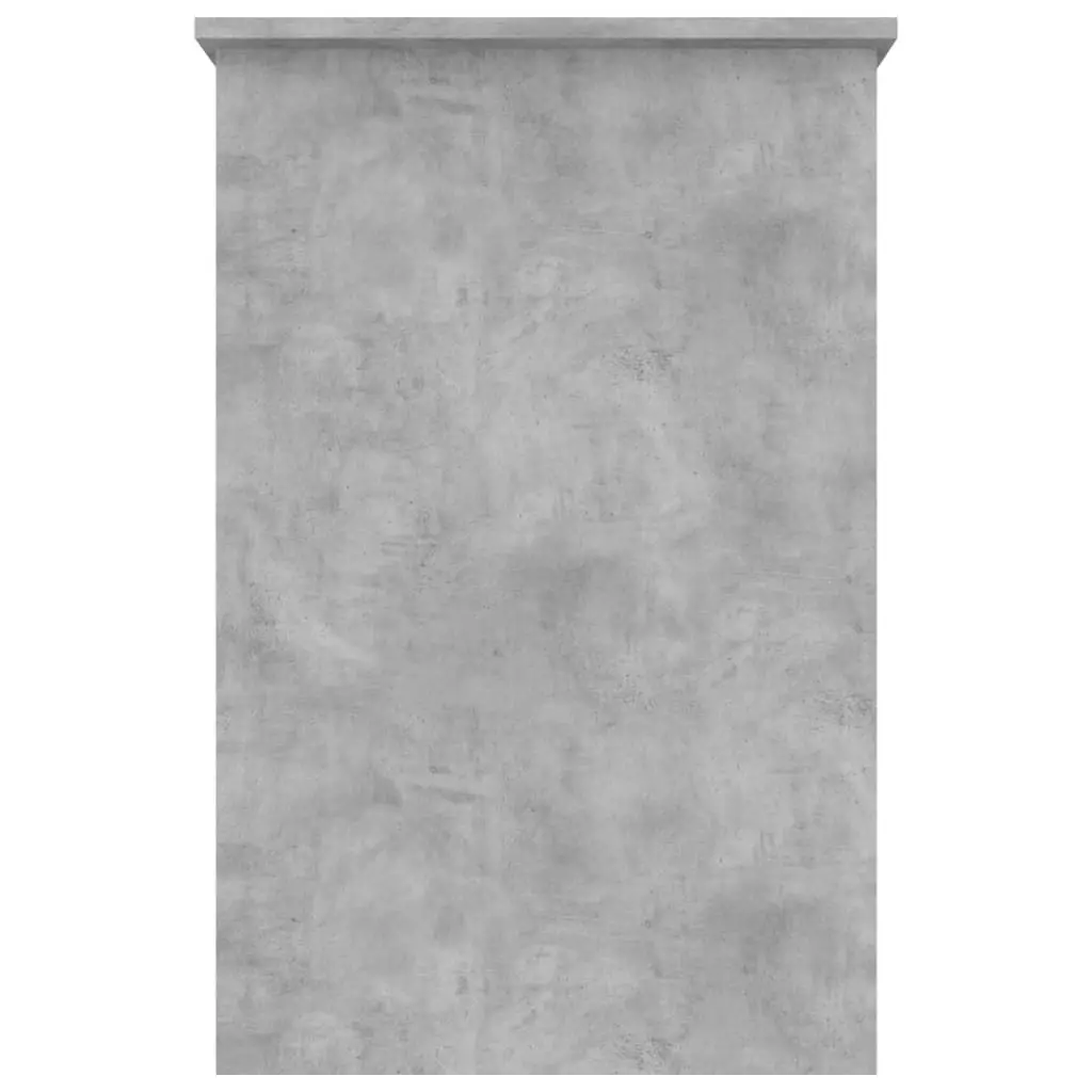 Desk Concrete Grey 100x50x76 cm Engineered Wood 800553