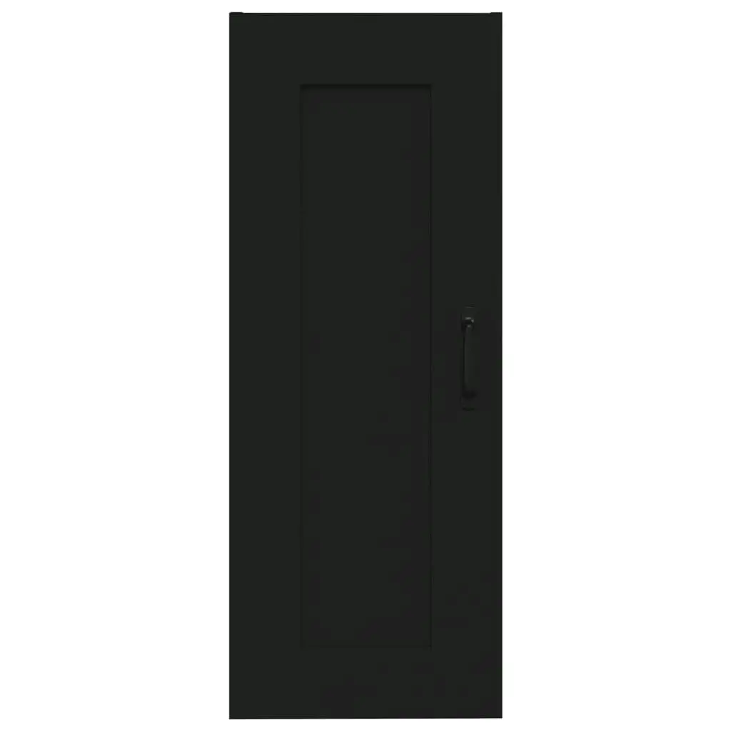 Hanging Cabinet Black 35x34x90 cm Engineered Wood 812475