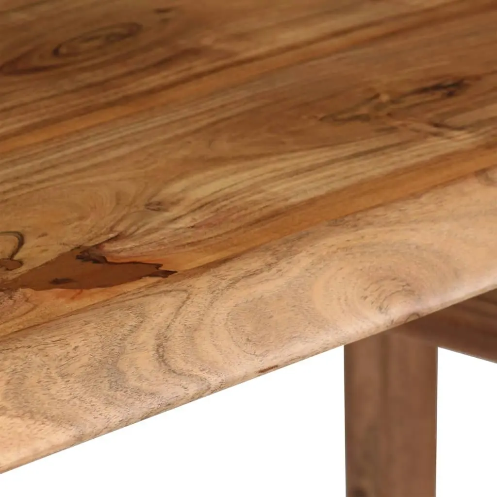 Writing Table Solid Acacia Wood 110x50x76 cm 245666