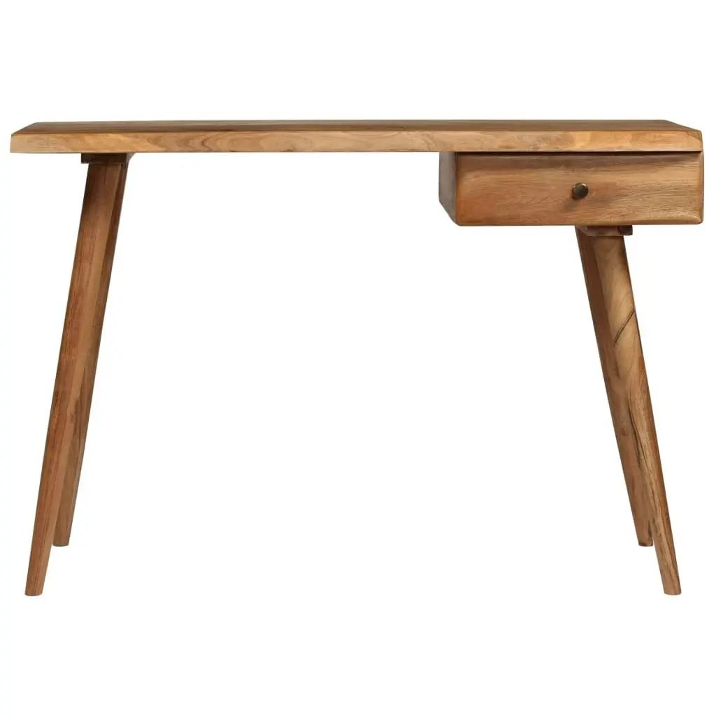 Writing Table Solid Acacia Wood 110x50x76 cm 245666