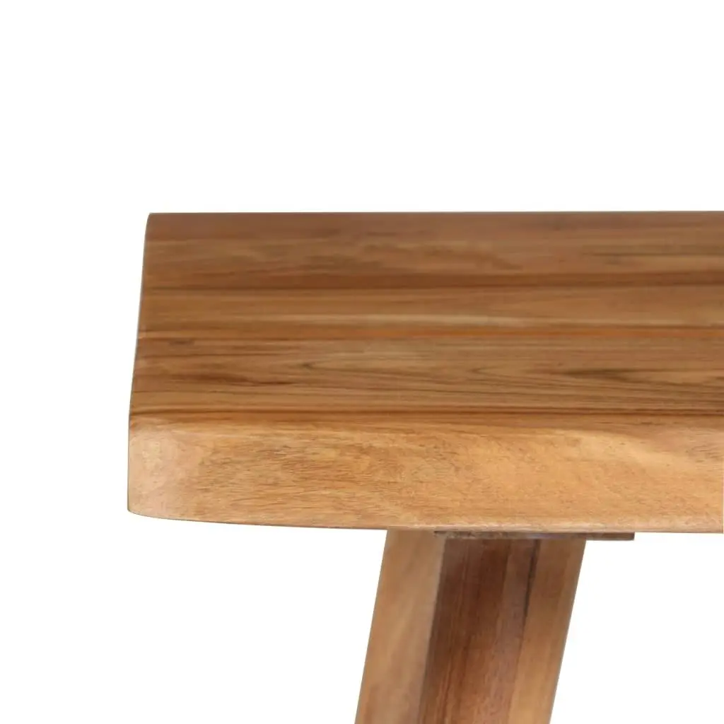 Writing Table Solid Acacia Wood 110x50x76 cm 245666