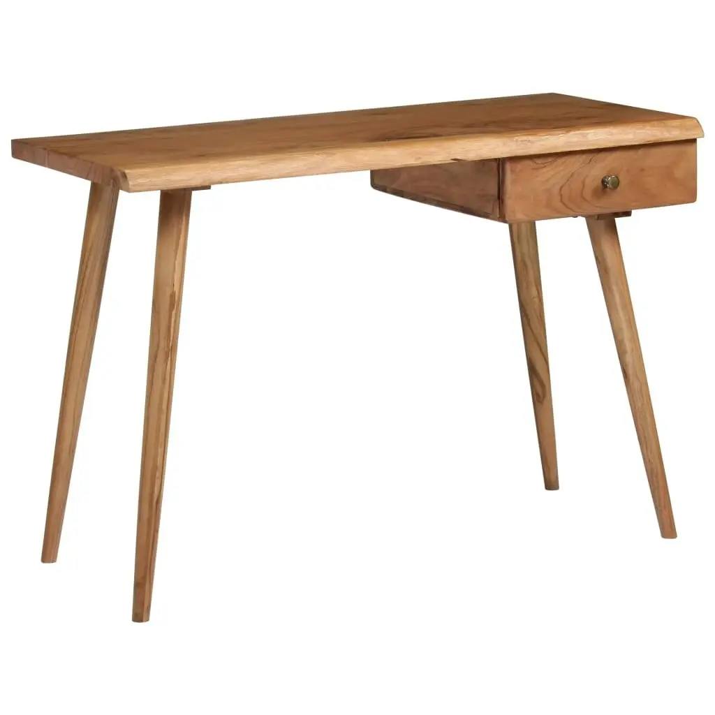 Writing Table Solid Acacia Wood 110x50x76 cm 245666