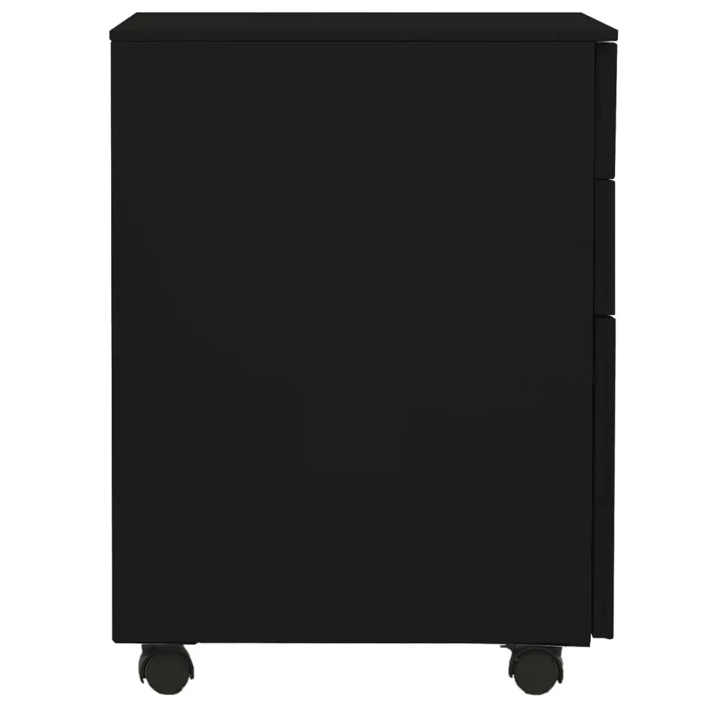 Mobile File Cabinet Black 39x45x60 cm Steel 335980