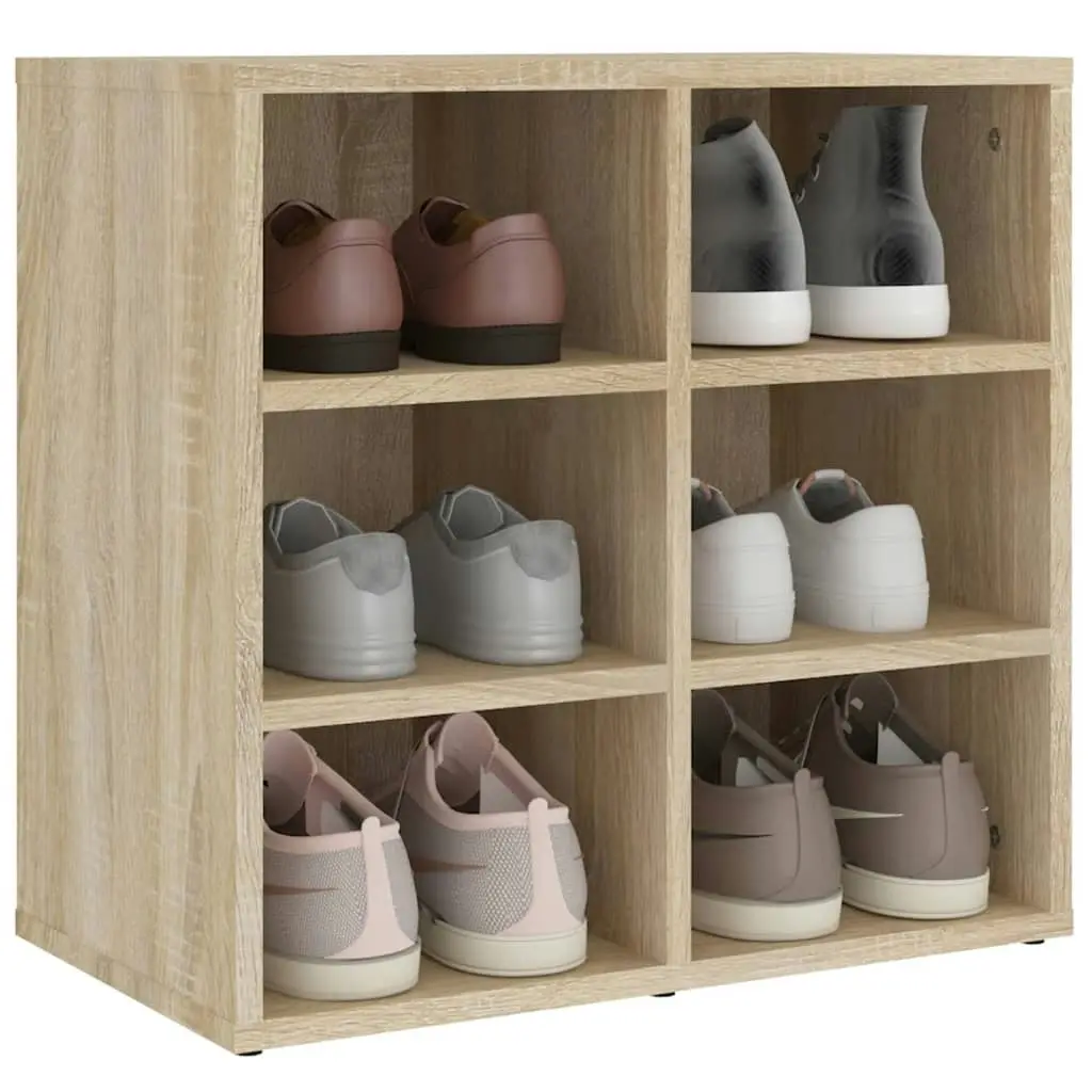 Shoe Cabinets 2 pcs Sonoma Oak 52.5x30x50 cm 808691