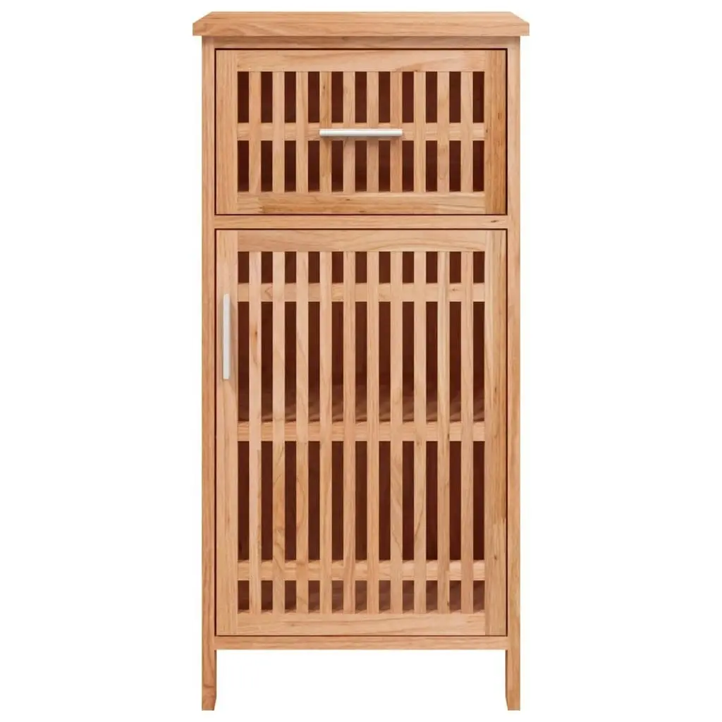 Bathroom Cabinet 42x29x82 cm Solid Wood Walnut 350354