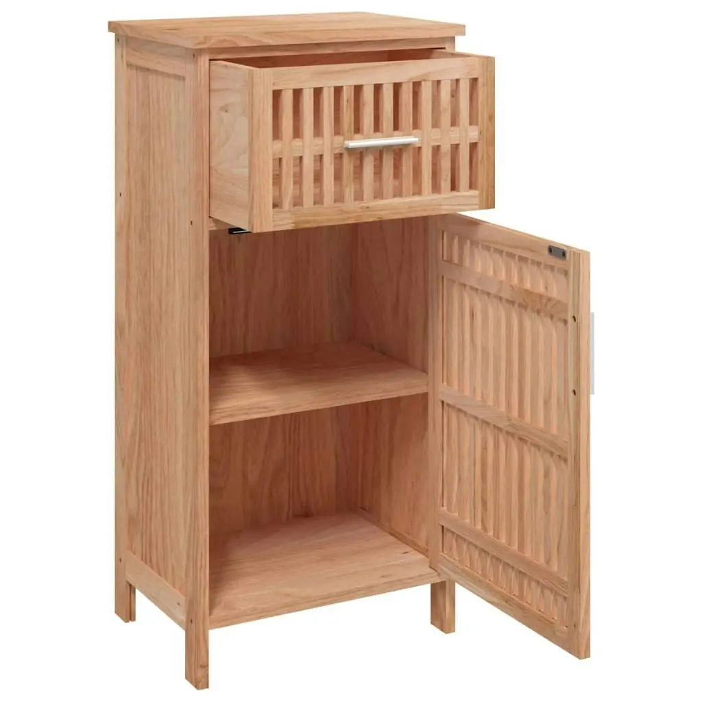 Bathroom Cabinet 42x29x82 cm Solid Wood Walnut 350354