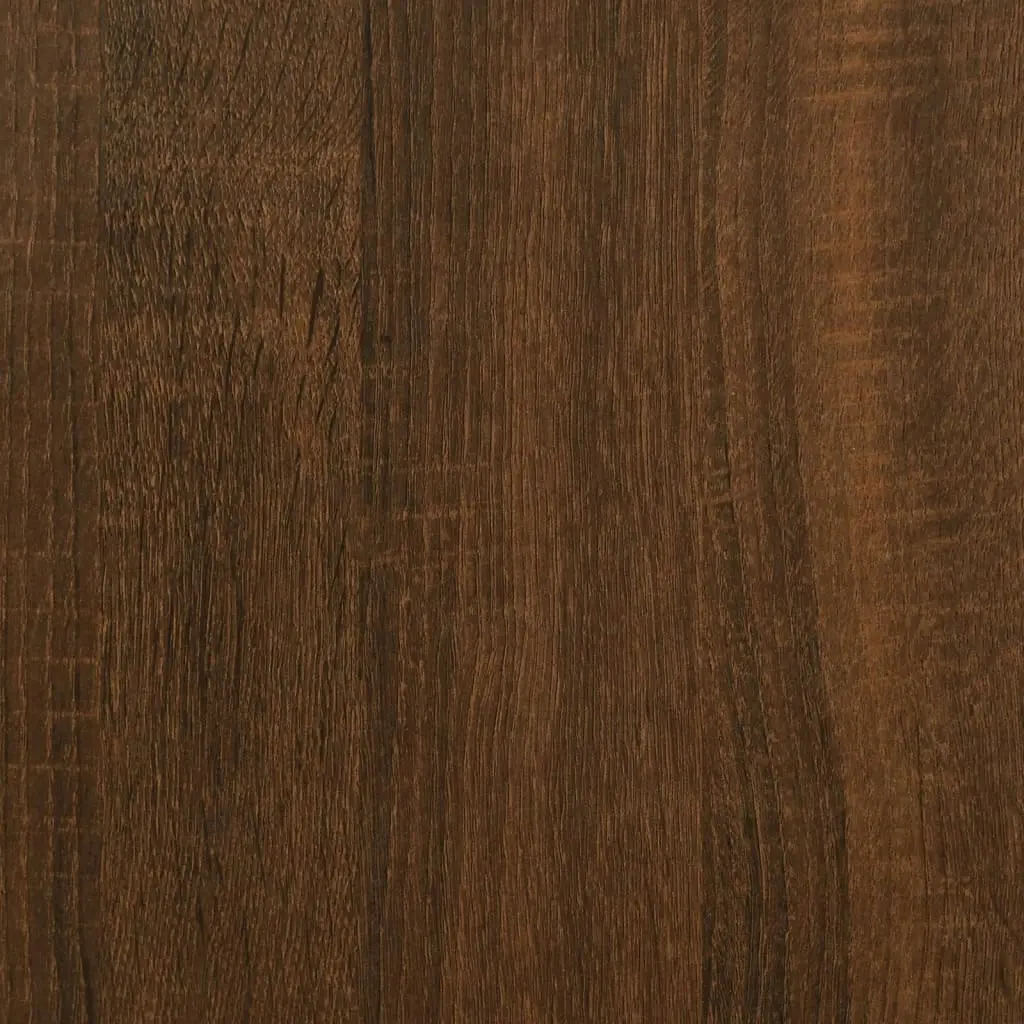 Bathroom Cabinet Brown Oak 65x33x60 cm Engineered Wood 819827