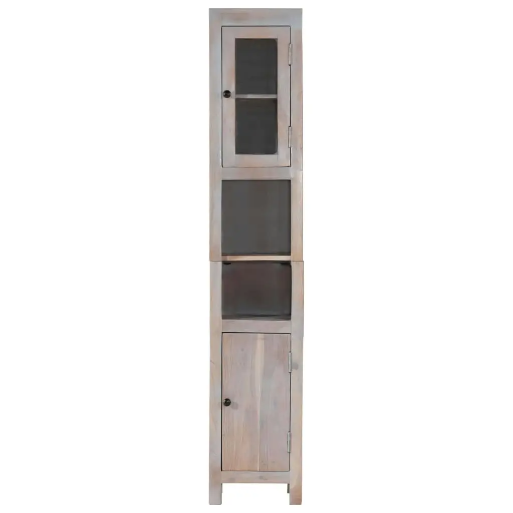 Bathroom Cabinet 30x25x160 cm Solid Wood Acacia 351614