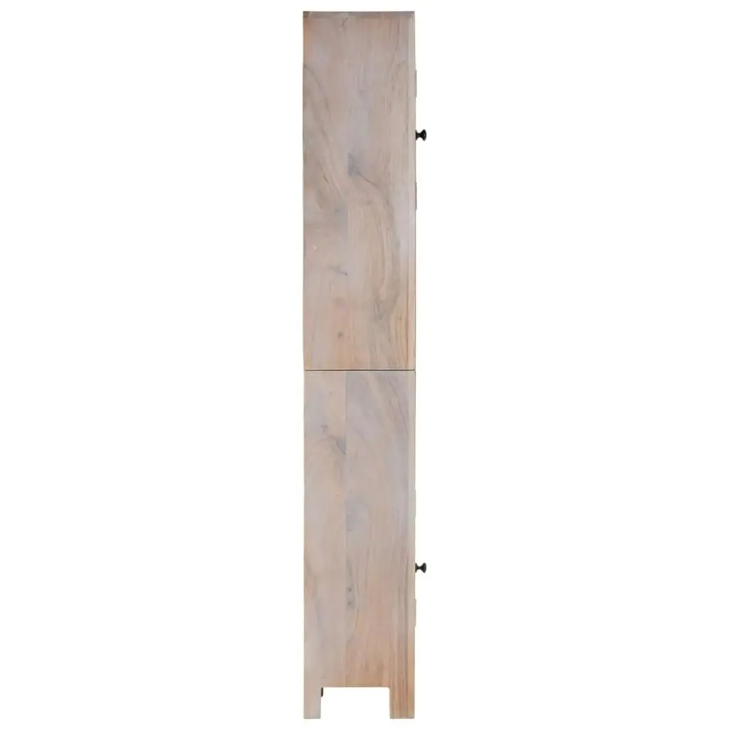 Bathroom Cabinet 30x25x160 cm Solid Wood Acacia 351614