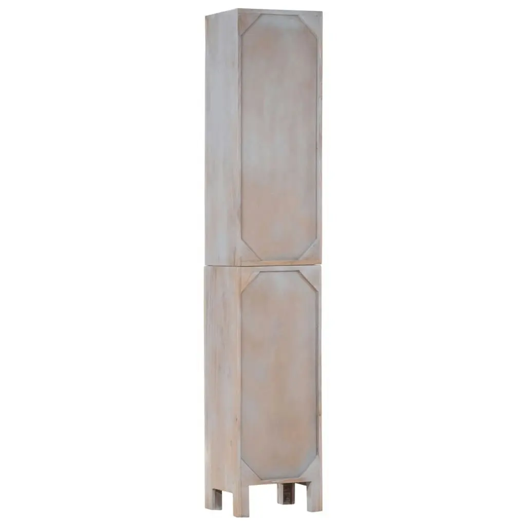 Bathroom Cabinet 30x25x160 cm Solid Wood Acacia 351614