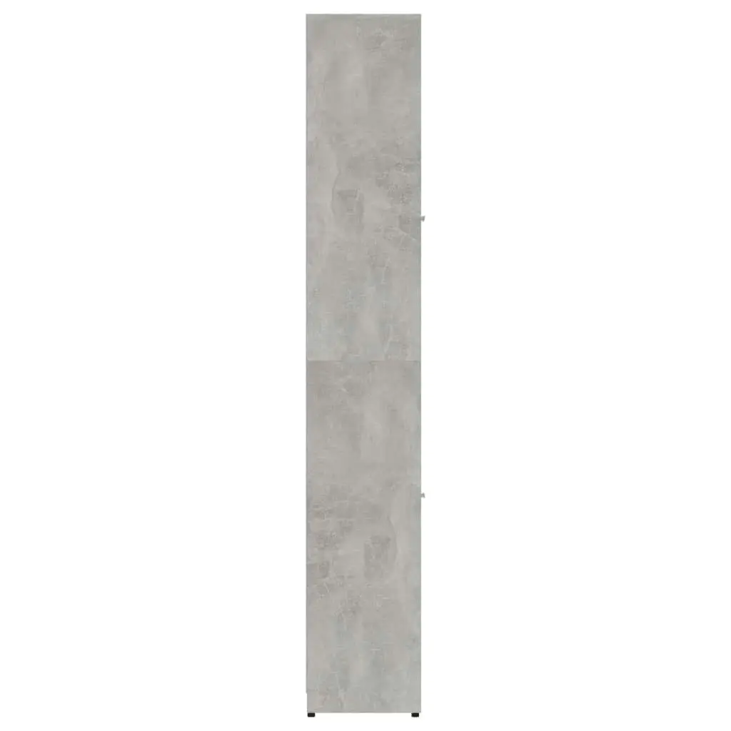 Bathroom Cabinet Concrete Grey 30x30x183.5 cm Engineered Wood 802601