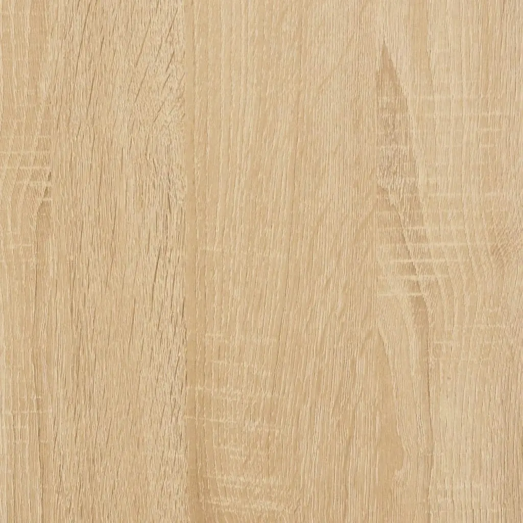 Bathroom Cabinet Sonoma Oak 32x25.5x190 cm Engineered Wood 802879