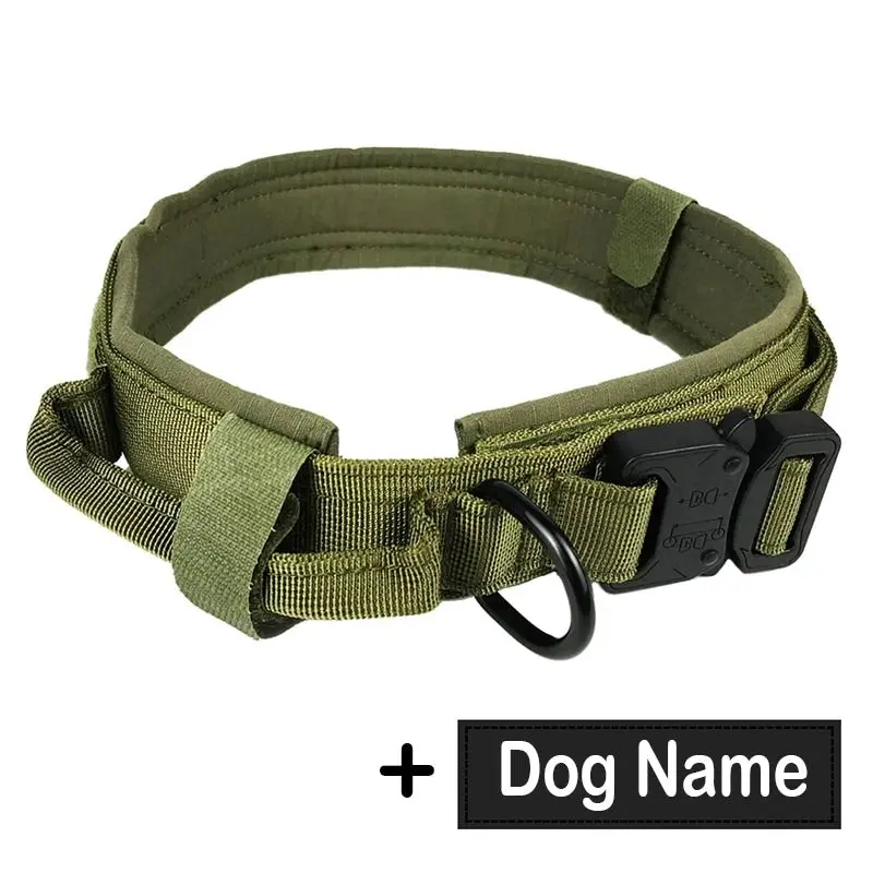 Tactical Personalised Dog Collar