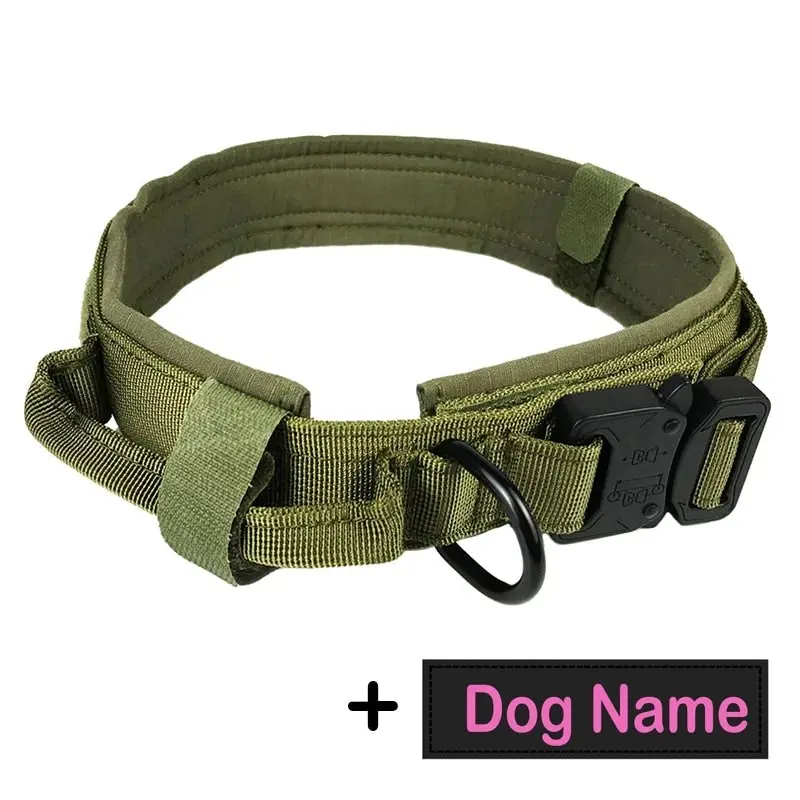 Tactical Personalised Dog Collar