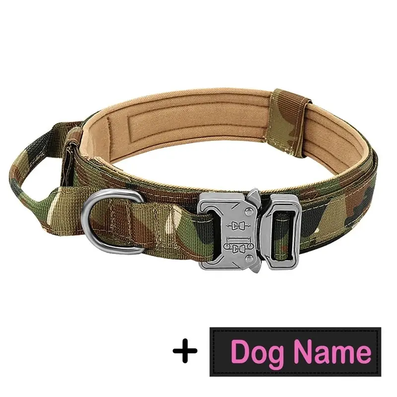 Tactical Personalised Dog Collar