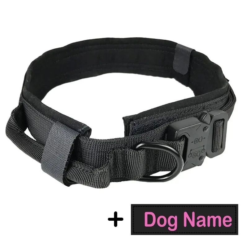 Tactical Personalised Dog Collar