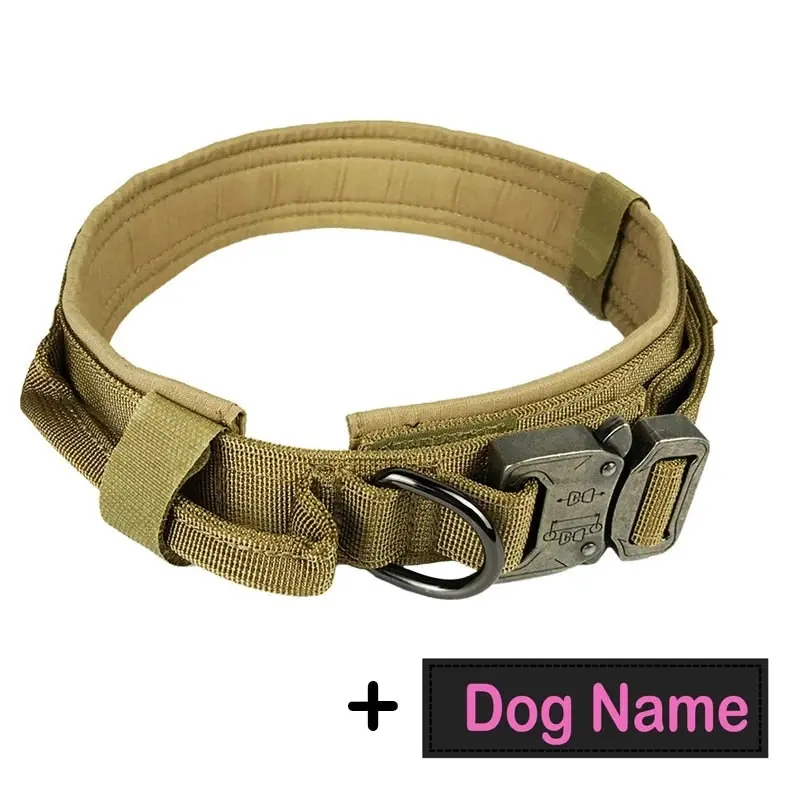 Tactical Personalised Dog Collar