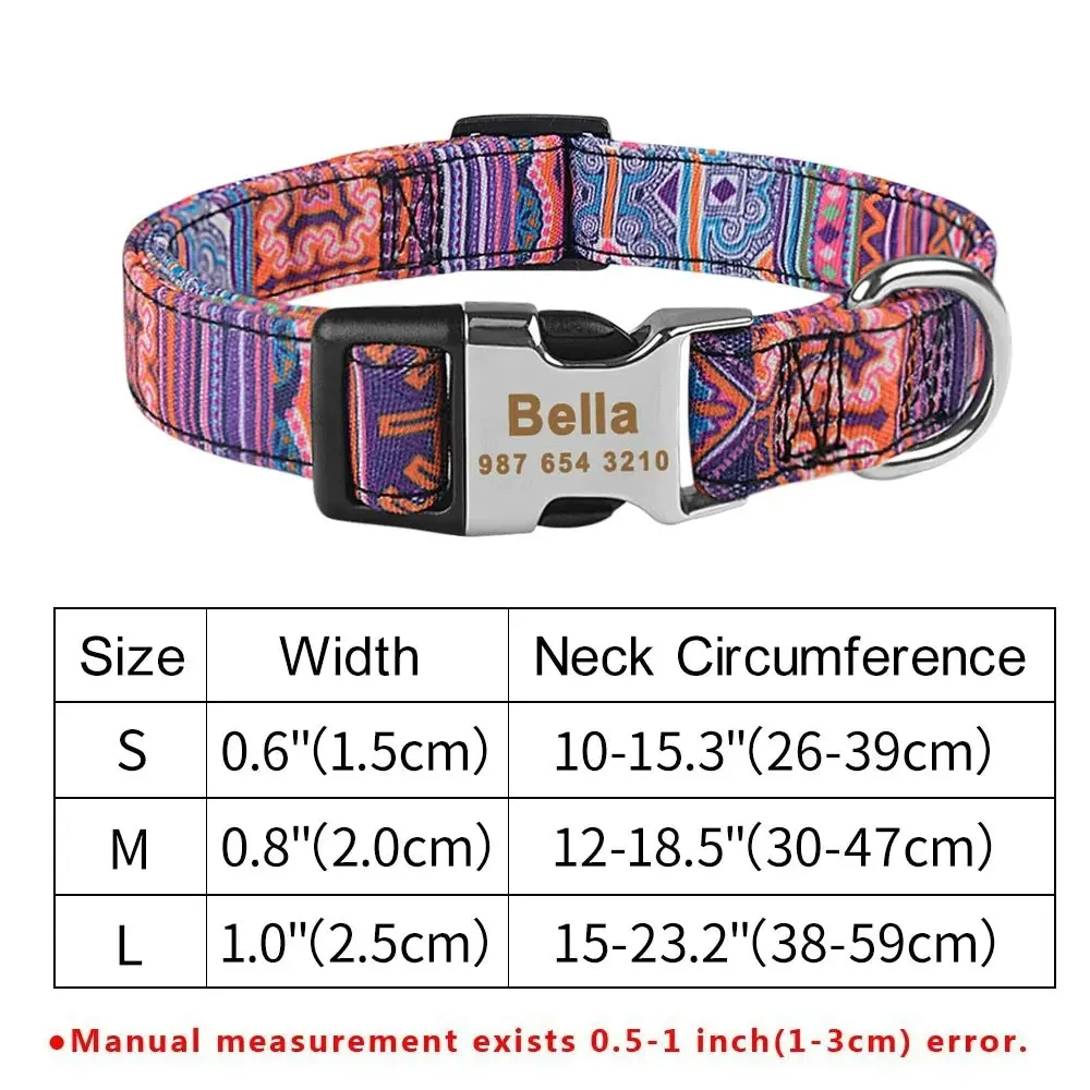 Alcantara Personalised Collar