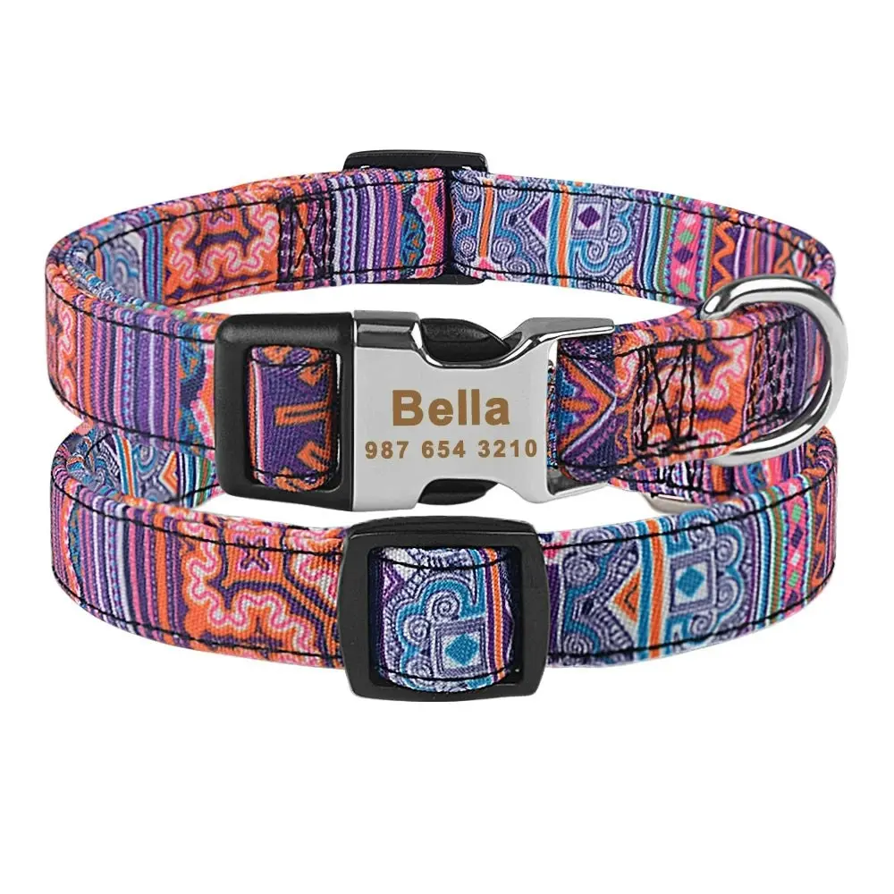 Alcantara Personalised Collar