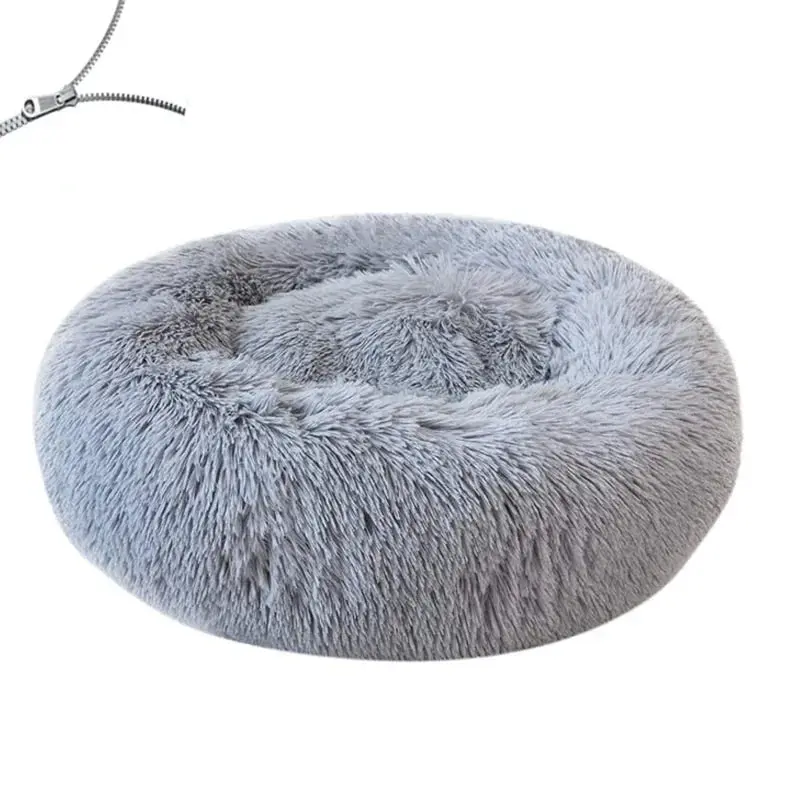 Lion Pet Round Soft Dog Bed