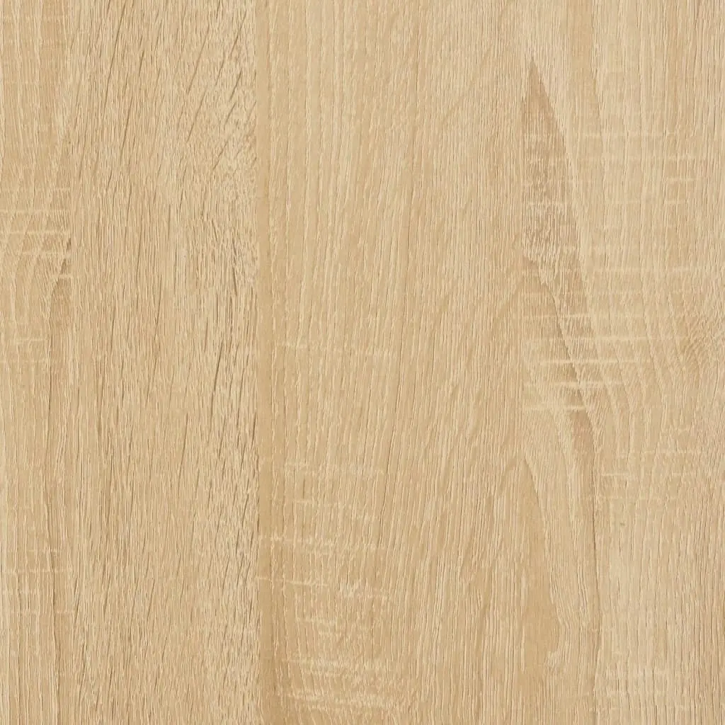 Bathroom Cabinet Sonoma Oak 30x30x100 cm Engineered Wood 819815