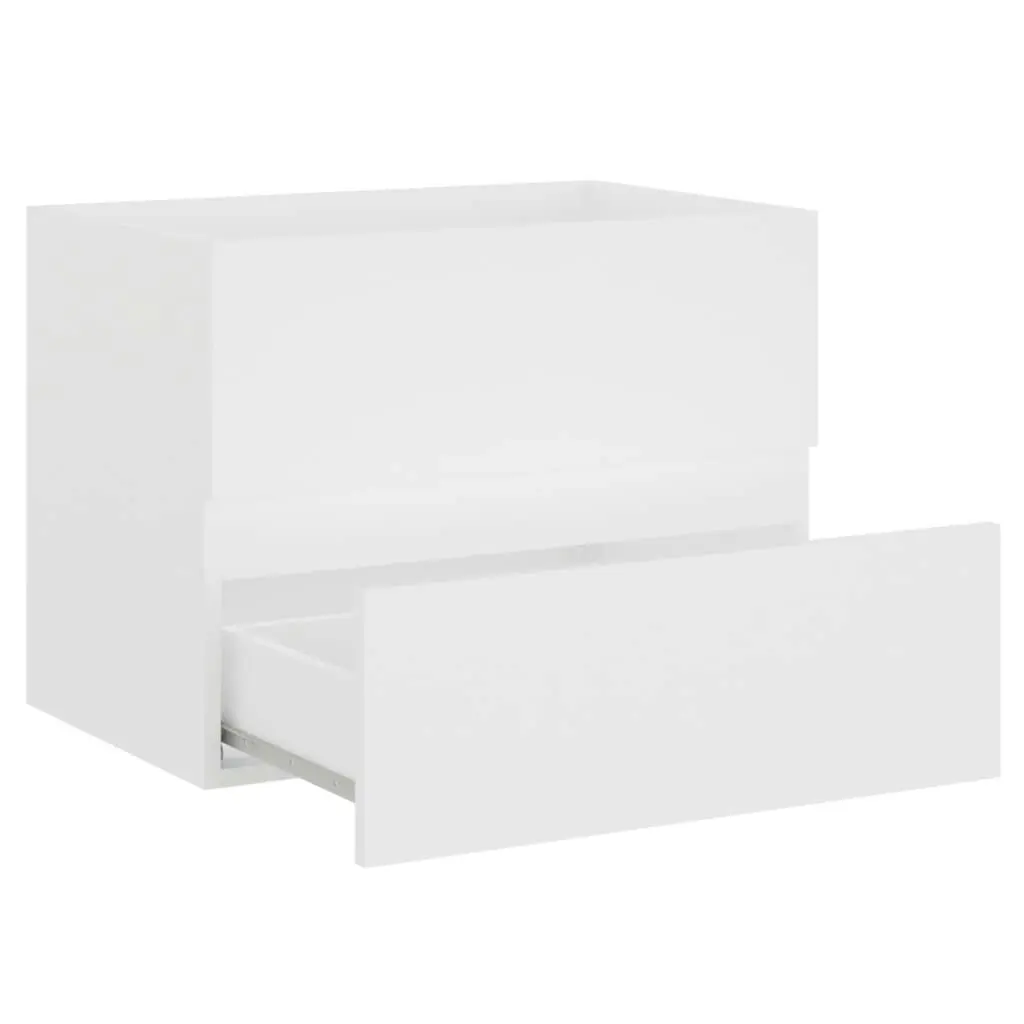 Bathroom Furniture Set White Engineered Wood 3071585