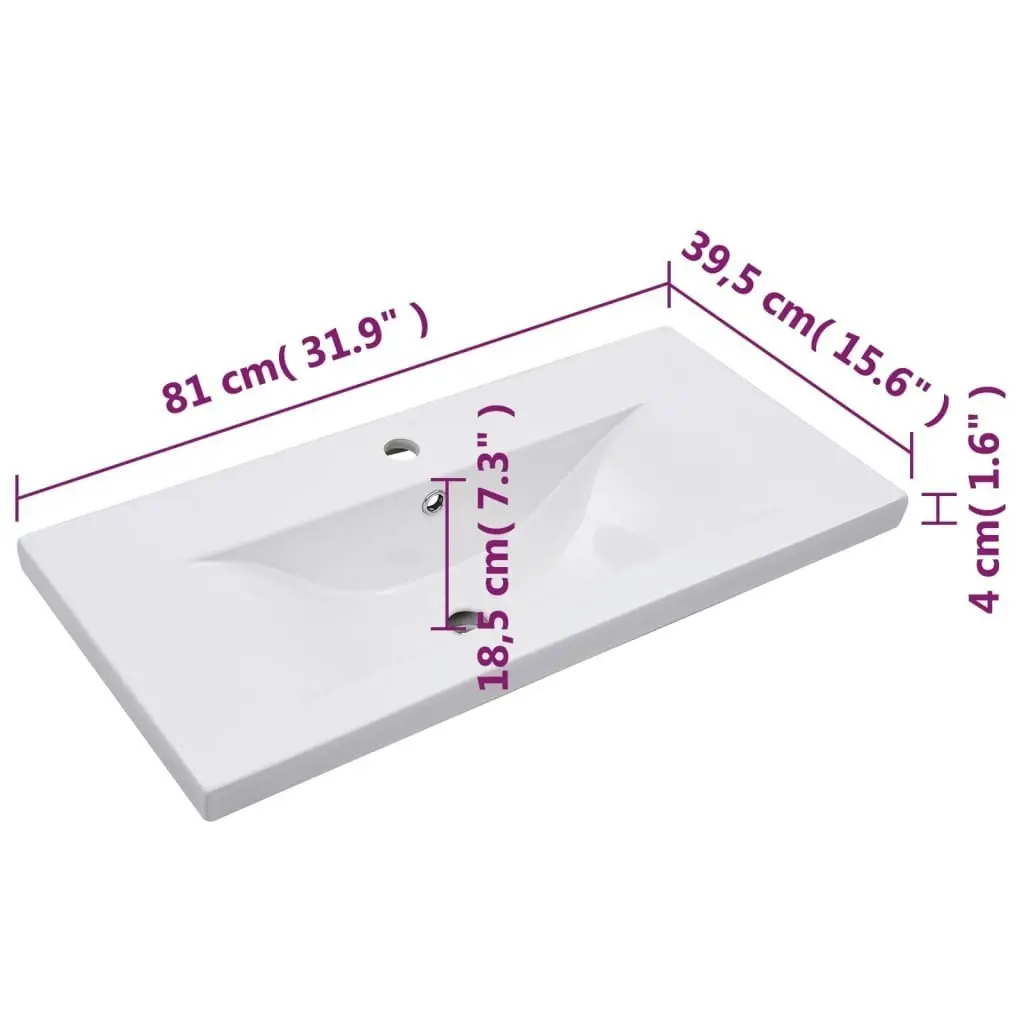 Bathroom Furniture Set White Engineered Wood 3071594