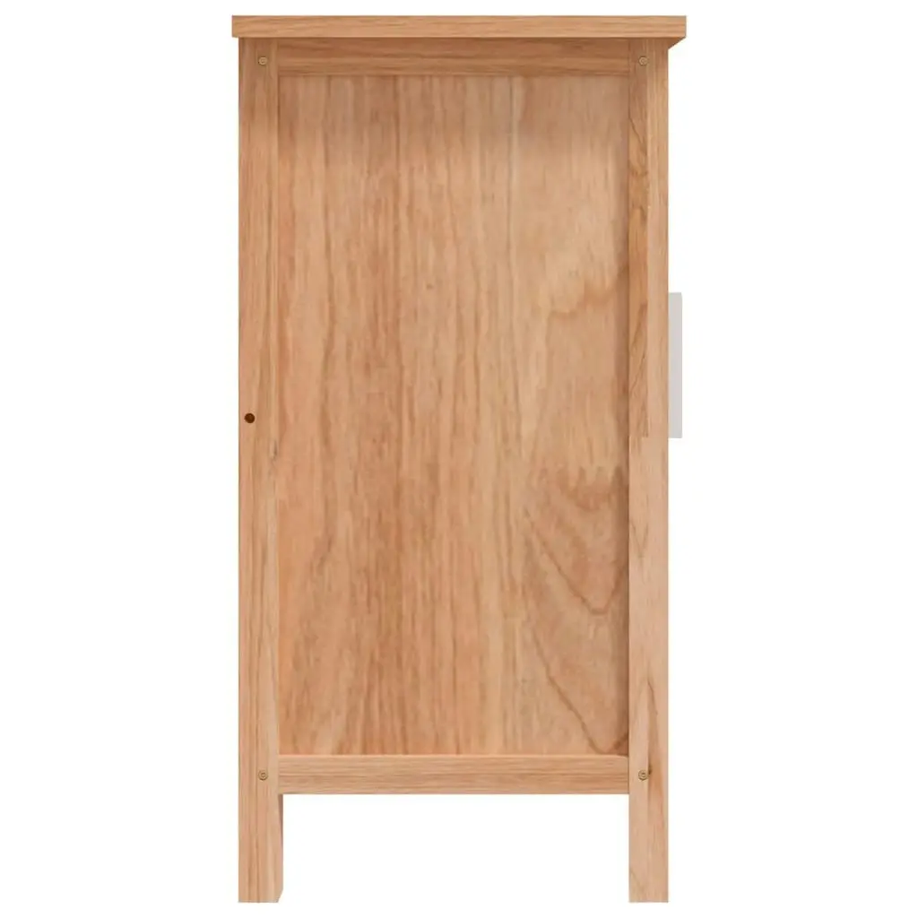 Bathroom Sink Cabinet 66x29x61.5 cm Solid Wood Walnut 350355