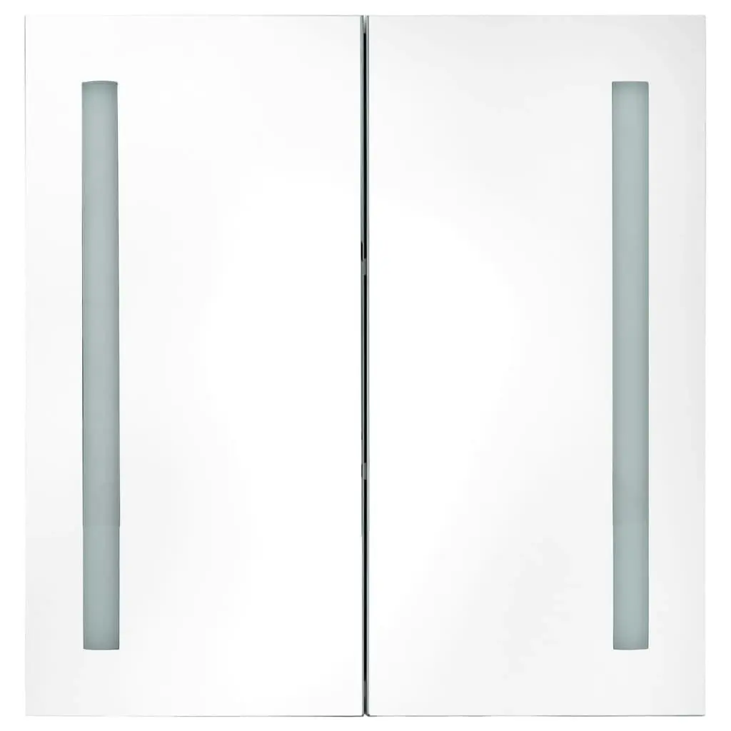 LED Bathroom Mirror Cabinet 62x14x60 cm 325542