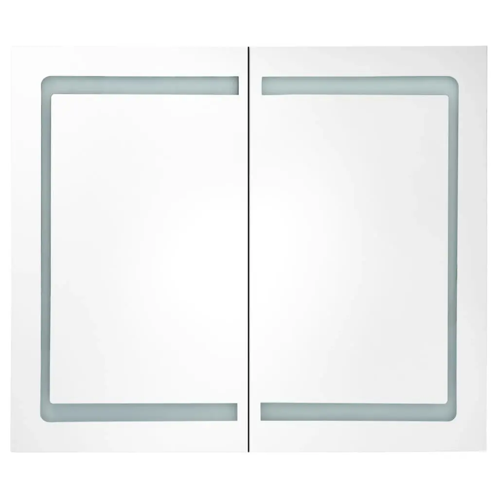 LED Bathroom Mirror Cabinet 80x12.2x68 cm 285123