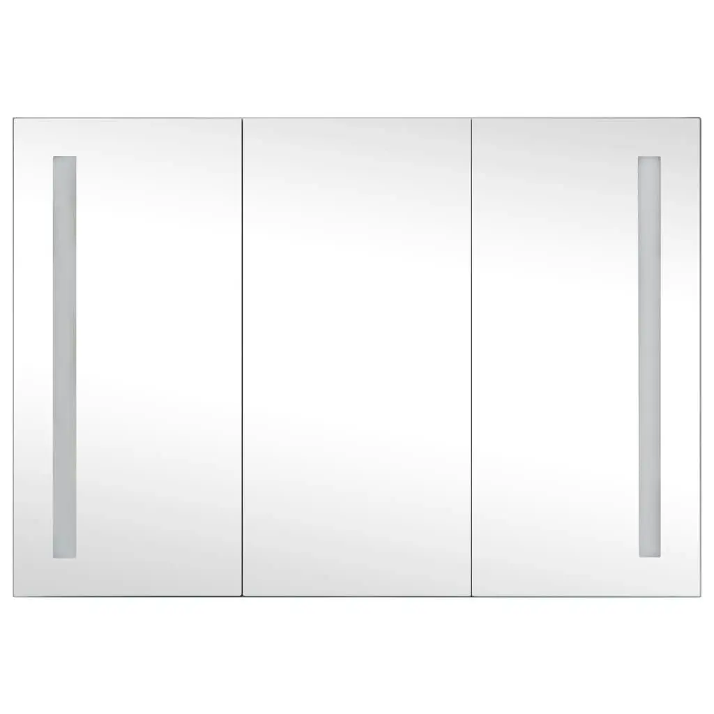 LED Bathroom Mirror Cabinet 89x14x62 cm 325544