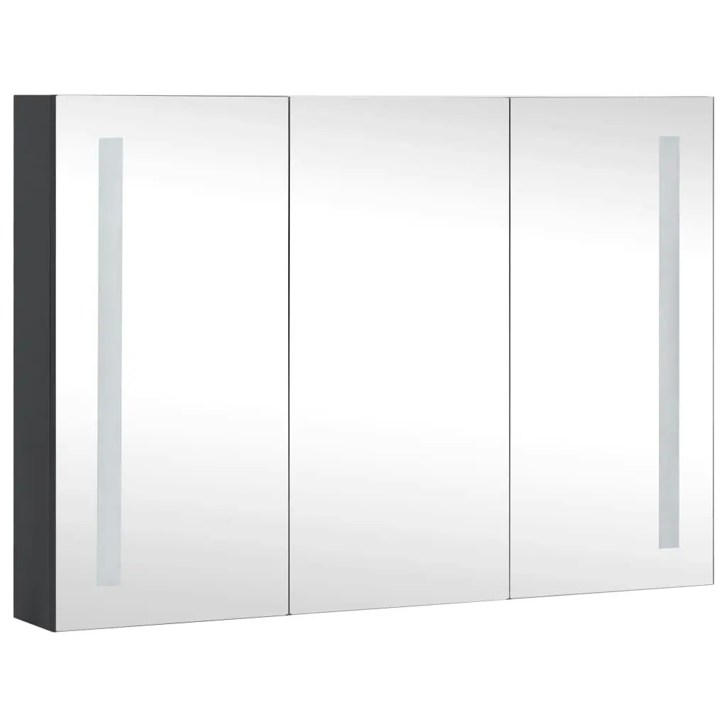 LED Bathroom Mirror Cabinet 89x14x62 cm 325544