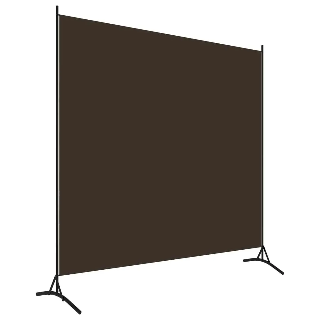 1-Panel Room Divider Brown 175x180 cm 320736