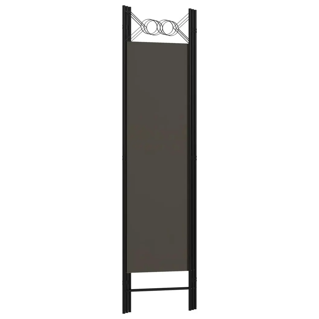 3-Panel Room Divider Anthracite 120x180 cm 320701