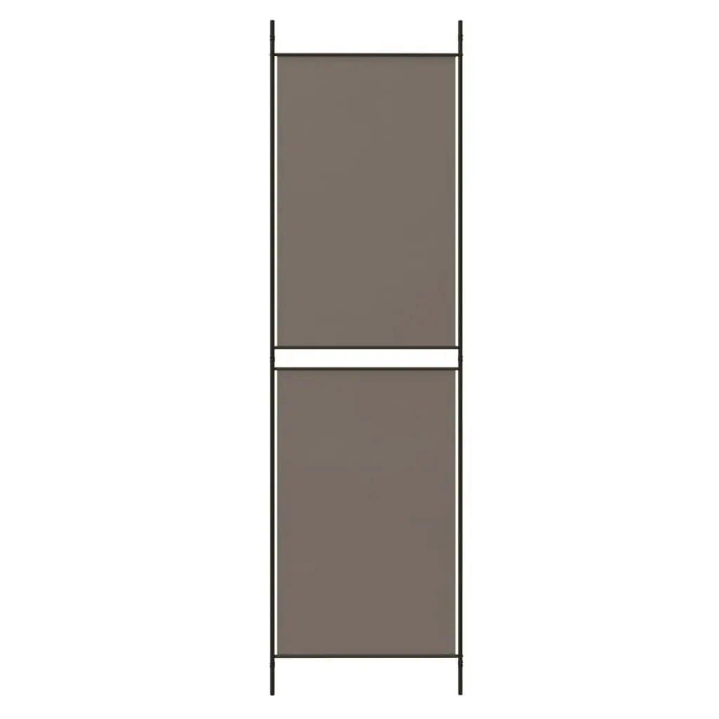 3-Panel Room Divider Anthracite 150x200 cm Fabric 350228